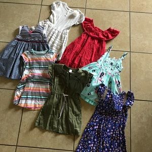 Bundle of (7) 5t dresses